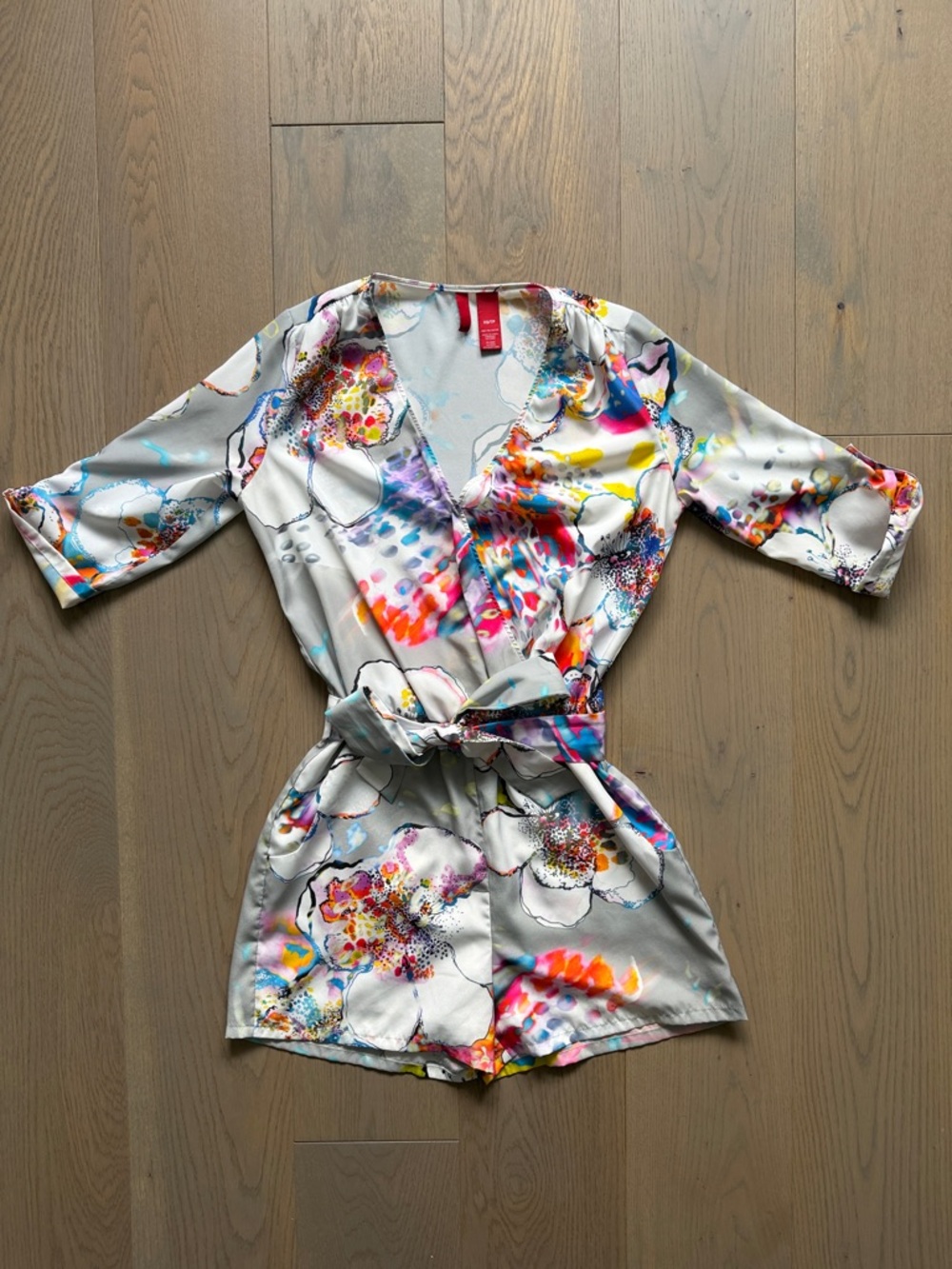 Colorful Floral Romper